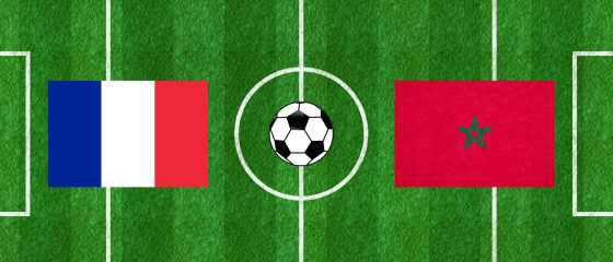 Halve finale FIFA Wereldbeker 2022 - Frankrijk vs Marokko